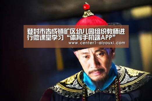 登封市告成镇矿区幼儿园组织教师进行微课堂学习“体育手机端APP”(图3) ayx下载